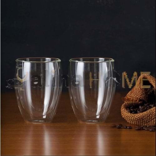 PAŞABAHÇE CAM KUPA KULPSUZ CİDARLI 400 CC BOROSİLİKAT 1*24