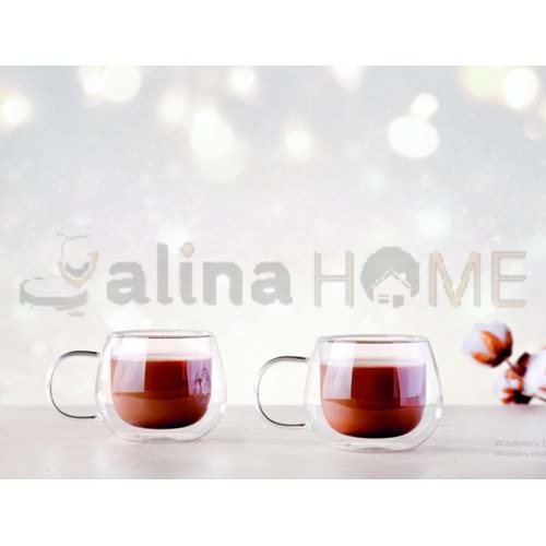 PAŞABAHÇE CAM KUPA KULPLU CİDARLI 400 CC BOROSİLİKAT 1*24