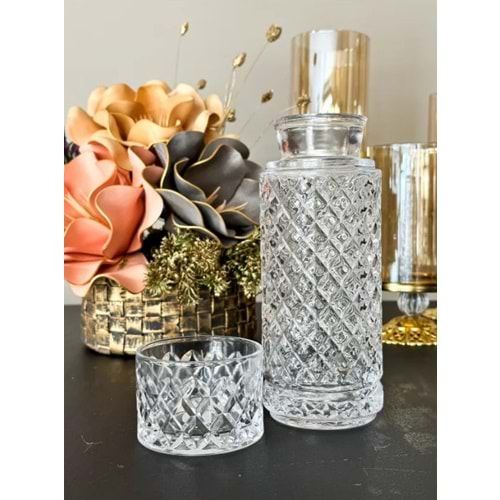 ALEGRE GLASS RATTAN BAŞUCU SÜRAHİSİ 730 ML