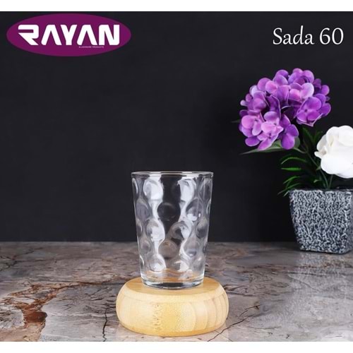 RAYAN CAM SU BARDAĞI SADA 6 LI BARDAK 1*8