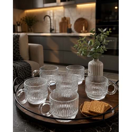 RAYAN CAM KULPLU BARDAK SALVADOR TEA MUG 1*8