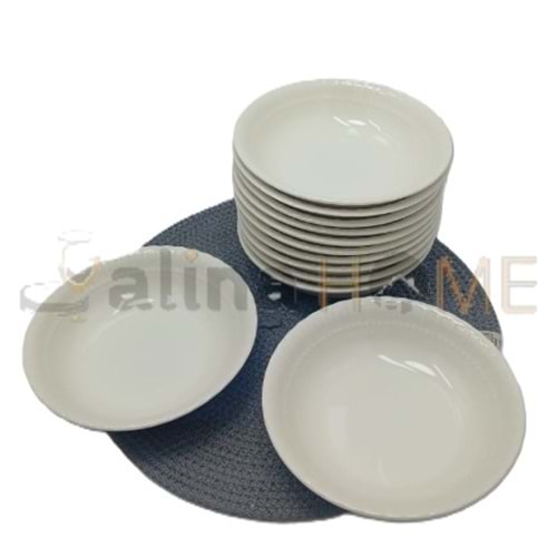 ARESTA PORSELEN 17 CM ÇUKUR TABAK ADET