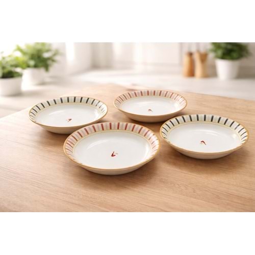 ALİNA HOME SEVDA KUŞU KÜÇÜK YEMEK TABAĞI 17 CM 1*18