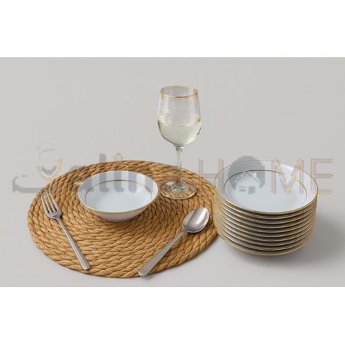 GÜRAL PORSELEN SEDEF 15 CM KASE MAT YALDIZ 1*12