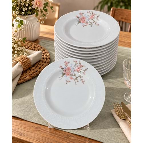 GÜRAL PORSELEN SEDEF 19 CM ÇUKUR TABAK 1*12