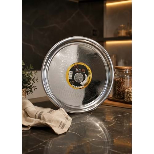 ZEN LİFE KROM SİNİ 5 NO 37 CM 1*10