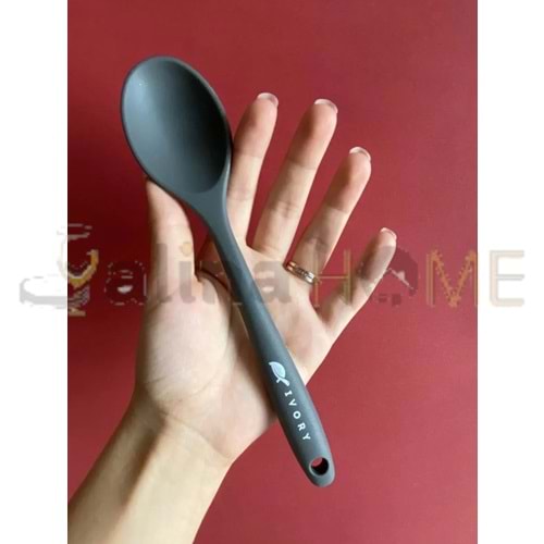 BZD IVORY SİLİKON KAŞIK DERİN 28 CM 1*24