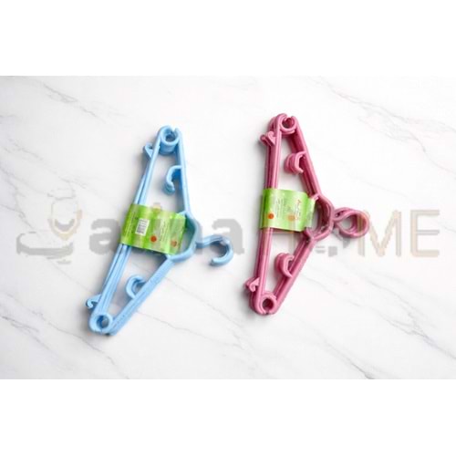 ALACA ELBİSE ASKISI 6 LI 1*20