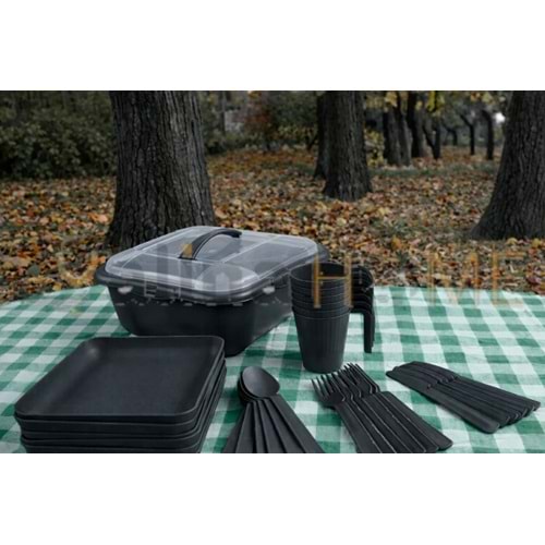 ALACA PİKNİK SETİ 32 PARÇA 1*6