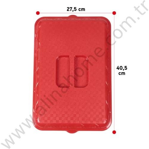 STR HUMER BORCAM DİKDÖRTGEN PLASTİK KAPAK 1*100
