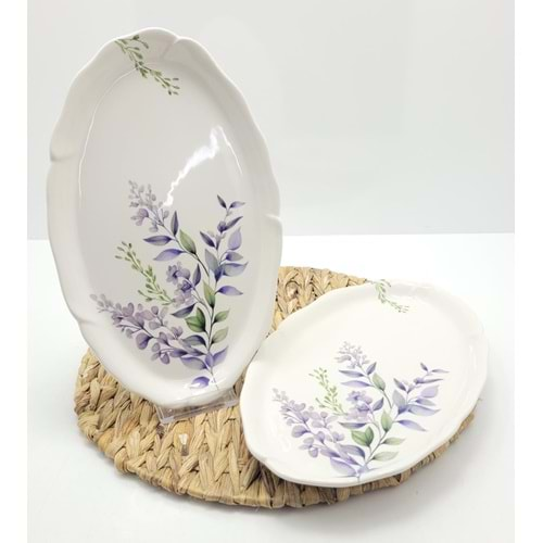 ALİNA HOME SULEKS GELİNCİK BÜYÜK OVAL KAYIK 32X20 CM 1*12