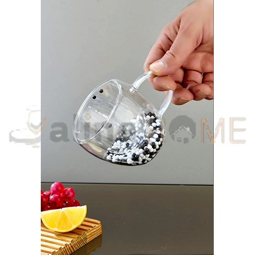 SVR CİDARLI BONCUKLU CAM BARDAK 250 ML 1*100