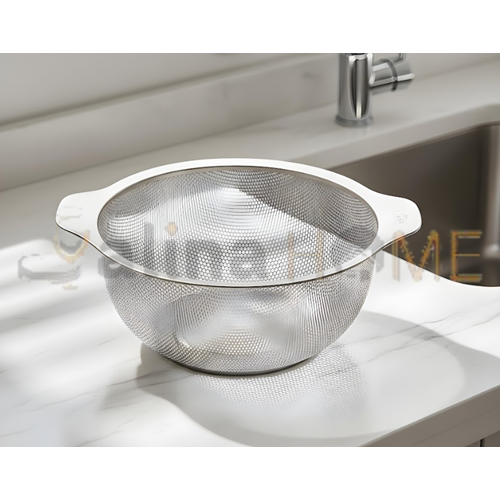 BZD IVORY SÜZGEÇ 304 ÇELİK 24 CM KULPLU SÜZGEÇ 1*60
