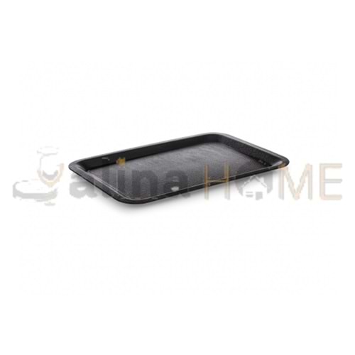 TRİA KRAFT TEPSİ 37x53 CM KARBON KAYMAZ SİYAH MAT TEPSİ 1*20