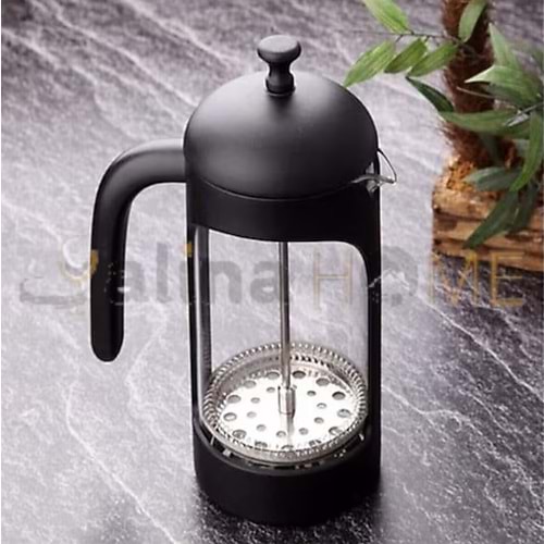 THN FRENCH PRESS CAM SİYAH 350 CC 1*24