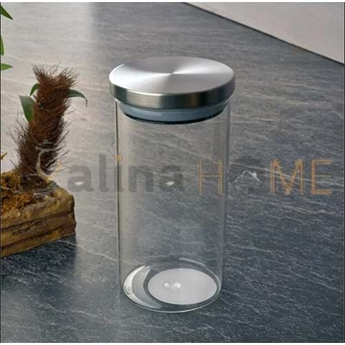 THN KAVANOZ CAM METAL KAPAK 600 ML 1*24