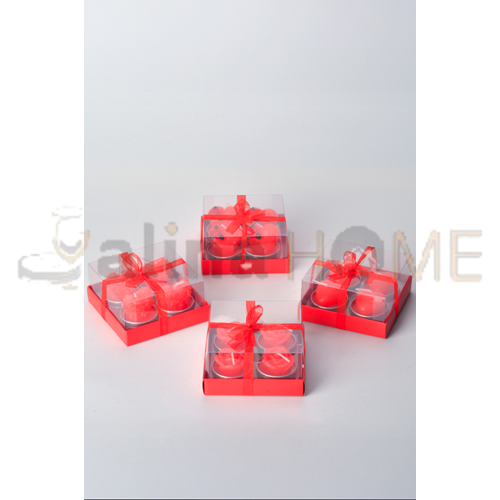 THN MUM KALPLİ DEKORATİF MUM 4 LÜ 1*24