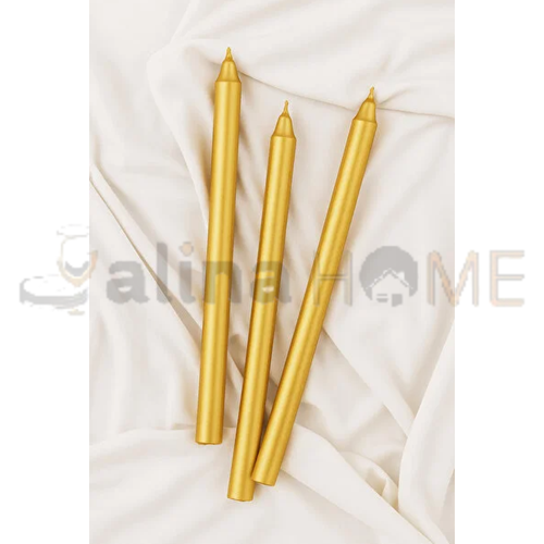 THN MUM ŞAMDAN DEKORATİF GOLD MUM 1*36