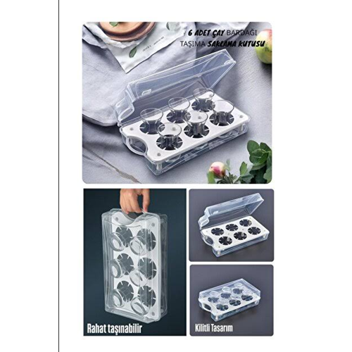 TİMEX ÇAY BARDAĞI TAŞIMA ORGANİZERİ 1*12