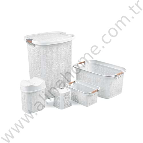 TUFFEX WOOW BANYO SETİ 5 PARÇA
