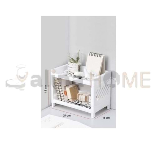 TUFFEX ORGANİZER İKİ KATLI DÜZENLEYİCİ RAF 1*12