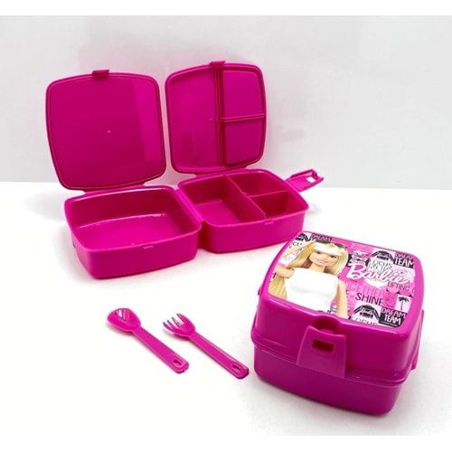 TUFFEX ÇOCUK BARBİE SMART LUNCH BOX BESLENME 1*36