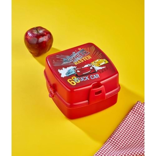 TUFFEX BESLENME KABI KAŞIKLI BÖLMELİ ARABA LUNCH BOX 1*36