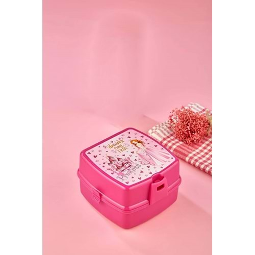 TUFFEX BESLENME KABI KAŞIKLI BÖLMELİ PRENSES LUNCH BOX 1*36