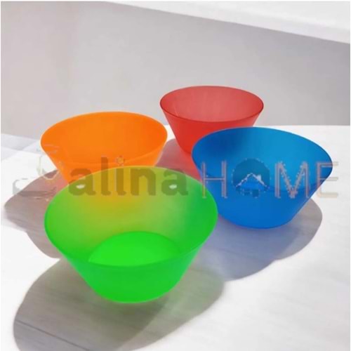 TUFFEX 4 PARÇA RENKLİ KASE SETİ 1*24