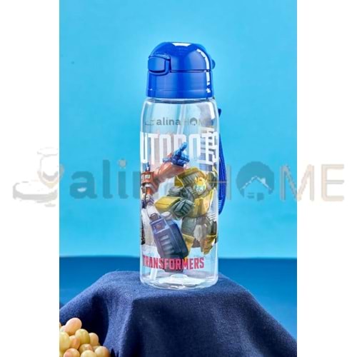 TUFFEX ÇOCUK TRANSFORMERS MONO PİPETLİ MATARA 500 ML 1*24