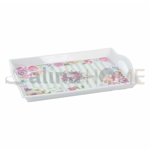 TRİA MELAMİN TEPSİ ORTA EKO KULPLU TEPSİ 27x39 CM ML041E 1*25