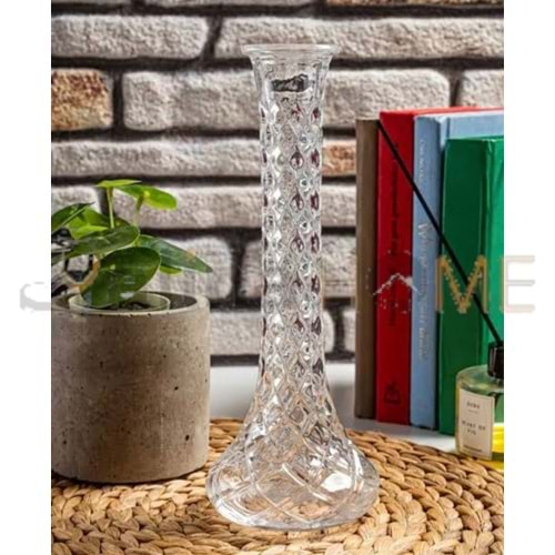 ALN CAM FİL AYAĞI VAZO 25 CM 1*15/1*24