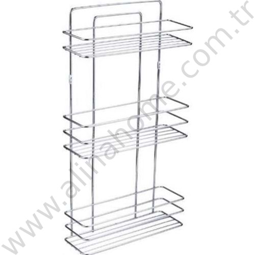 SİMGE METAL 3 KATLI ŞAMPUANLIK KROM 1*12