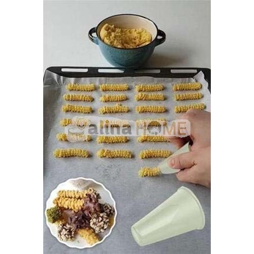 DOLLY KEK KURABİYE KALIBI TIRTIL KURABİYE 1*120