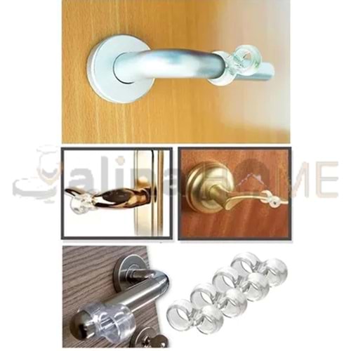 DOLLY STOPER SİLİKON KAPI KOLU STOPERİ 4 LÜ 1*72