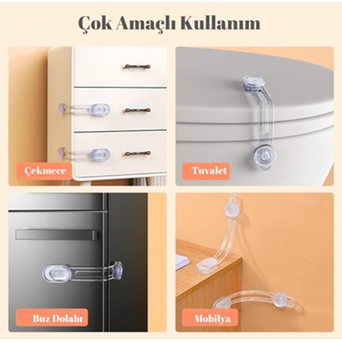 DOLLY DOLAP KİLİDİ 2 Lİ ÇEKMEÇE DOLAP KİLİDİ 1*72