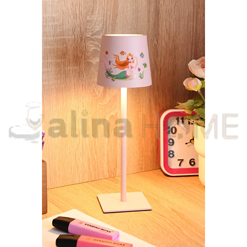 MELDA ÇOCUK MASA LAMBASI DOKUNMATİK PEMBE KIZ