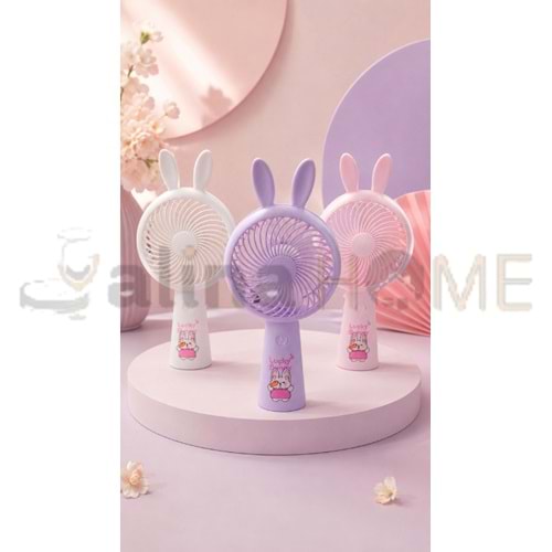 PANGO MASA ÜSTÜ MİNİ EL FANI USB ŞARJLI IŞIKLI 10015 1*36