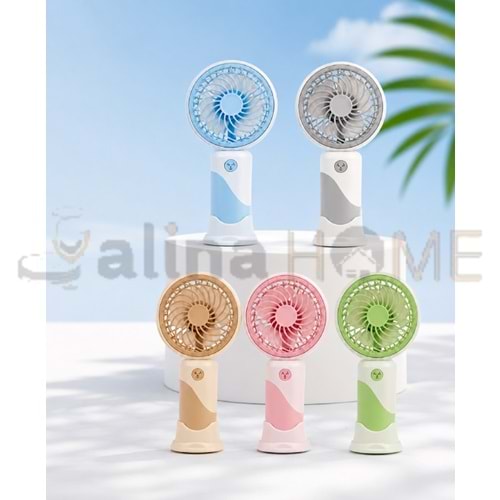 PANGO MASA ÜSTÜ MİNİ EL FANI USB ŞARJLI 10010 1*168