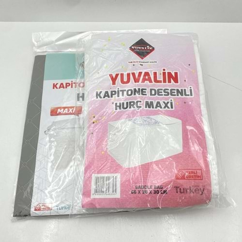 YUVALİN KAPİTONE DESENLİ HURÇ MAXİ 66X38X30