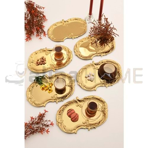 CNM PRES BULUT ALTIN PASLANMAZ TEPSİ 30x18 CM