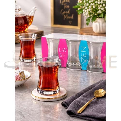 LAV ÇAY BARDAĞI ZEN 6 LI 155 CC 1*8